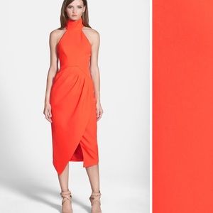 C/MEO Collective orange midi dress